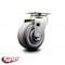 Service Caster 4 Inch Thermoplastic Rubber Wheel Swivel Caster with Roller Bearing SCC SCC-20S420-TPRRF - alternate 5